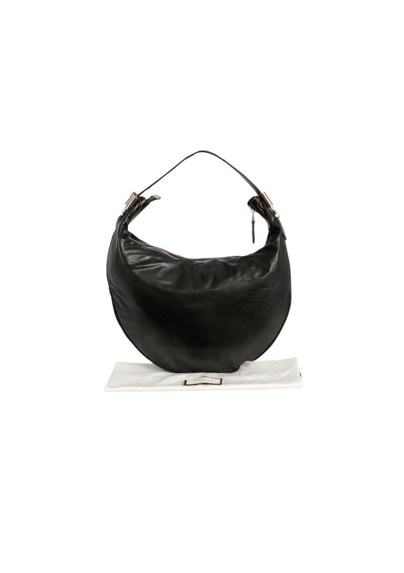 LEATHER HOBO BAG