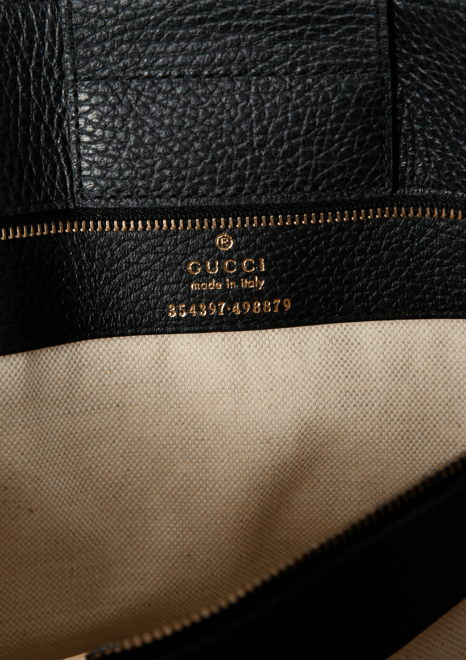 MEDIUM DOLLAR CALFSKIN SWING TOTE