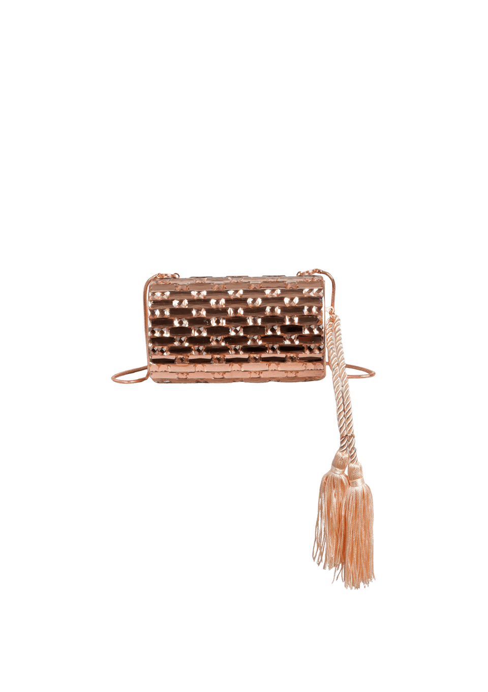 CLUTCH BAGUETE MAXI CRISTAIS