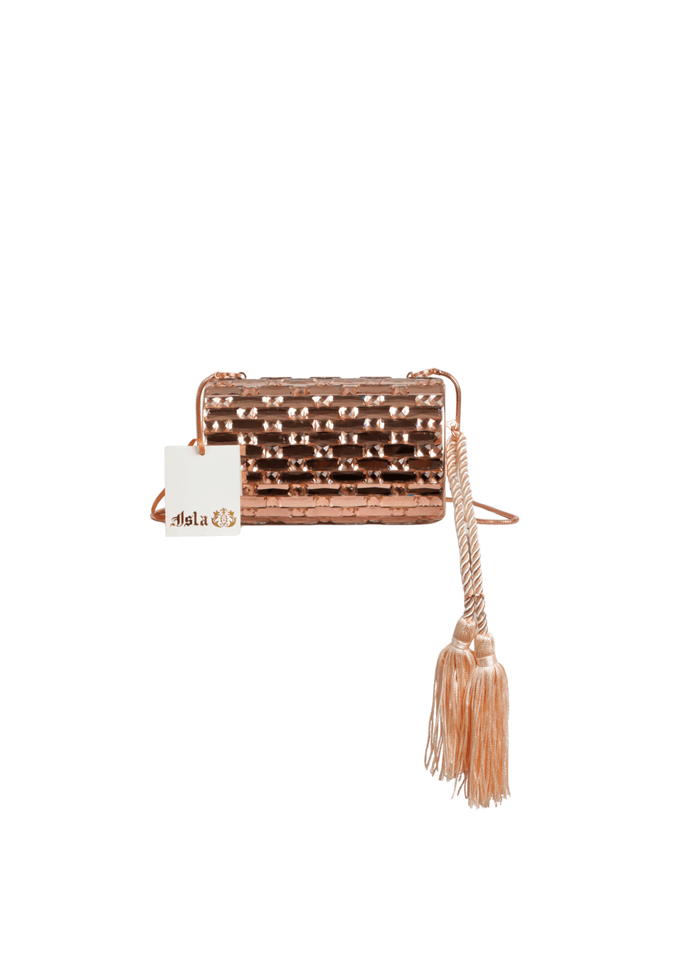 CLUTCH BAGUETE MAXI CRISTAIS