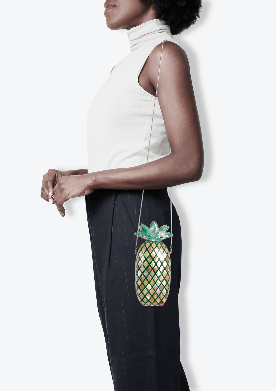 CLUTCH DE ABACAXI MADREPEROLA