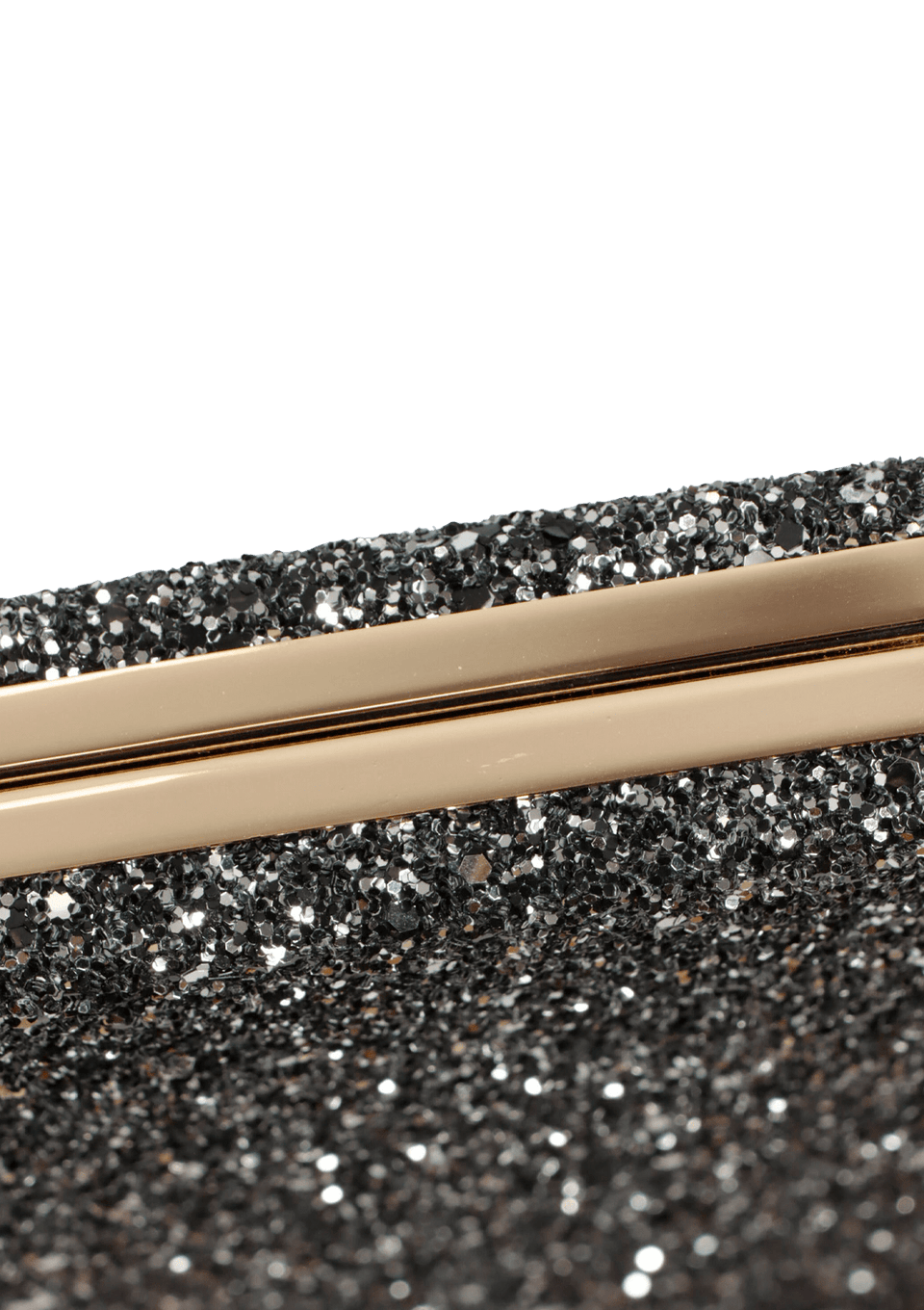 ALL ABOARD EMANUELLE GLITTER CLUTCH