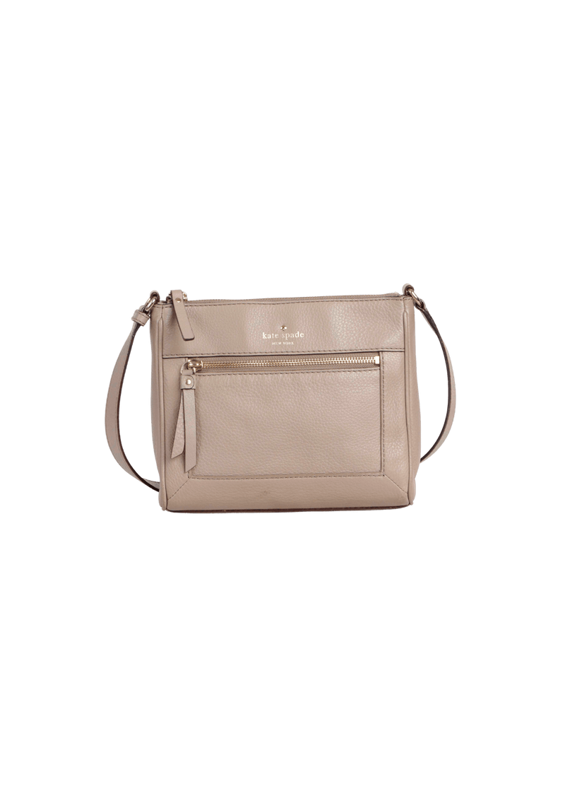 LEATHER CROSSBODY BAG