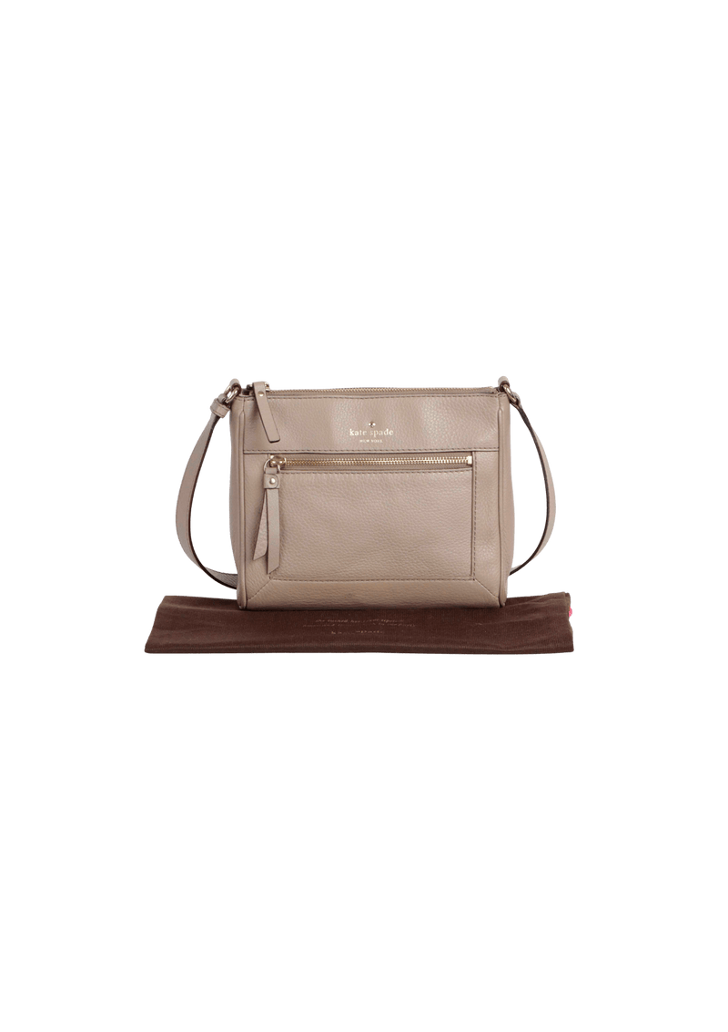 LEATHER CROSSBODY BAG