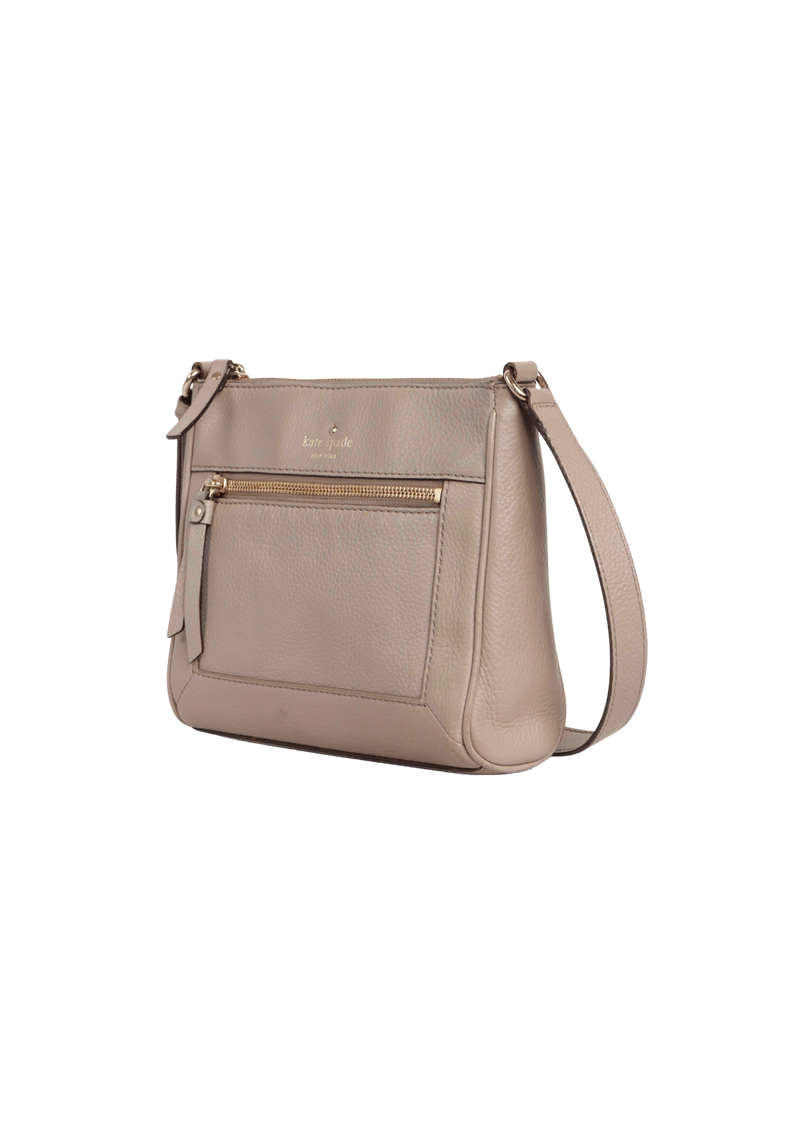 LEATHER CROSSBODY BAG