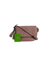 LEATHER CROSSBODY BAG