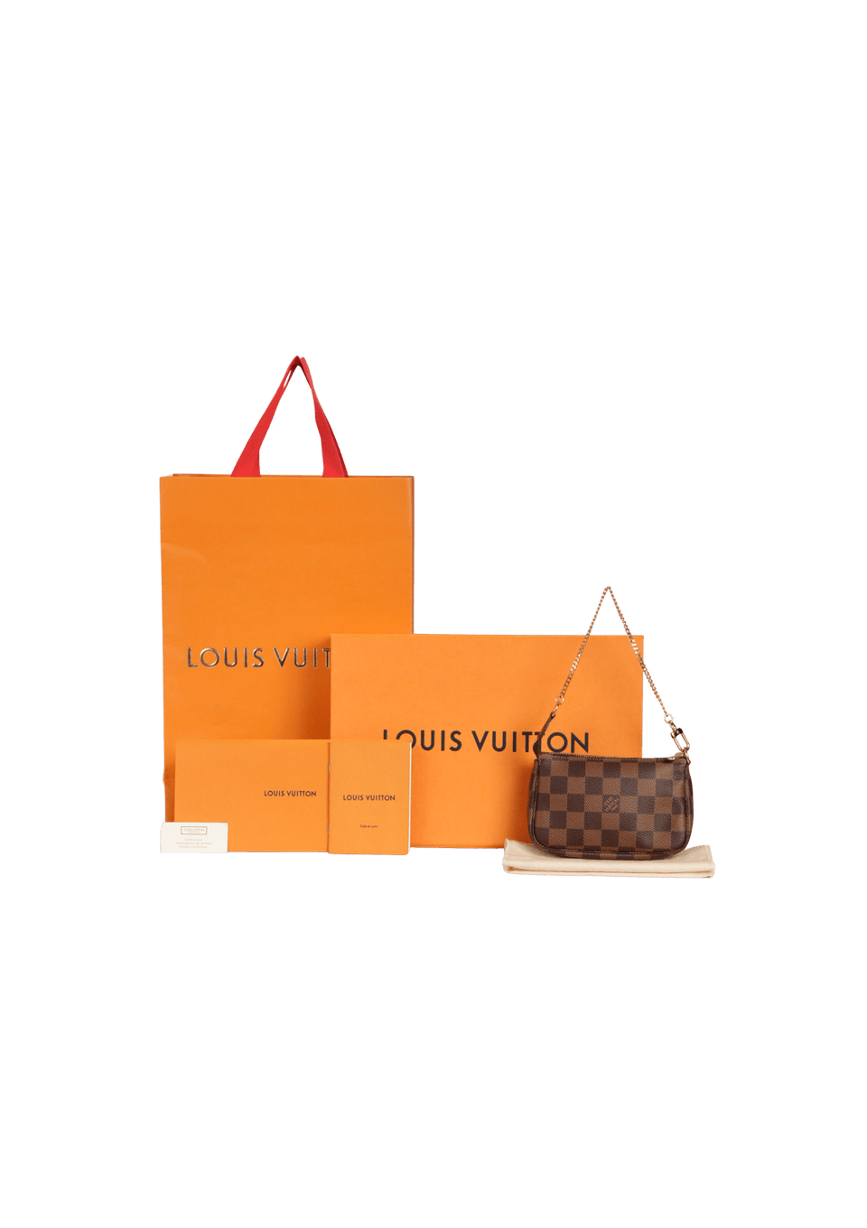 DAMIER ÉBÈNE POCHETTE ACCESSOIRES MINI