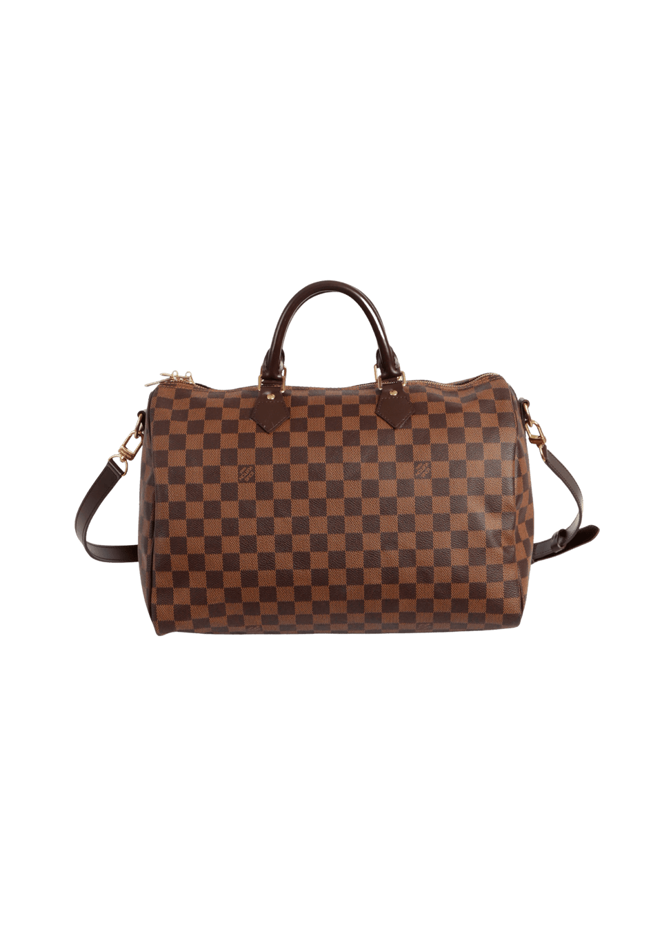 DAMIER ÉBÈNE SPEEDY 35 BANDOULIÈRE