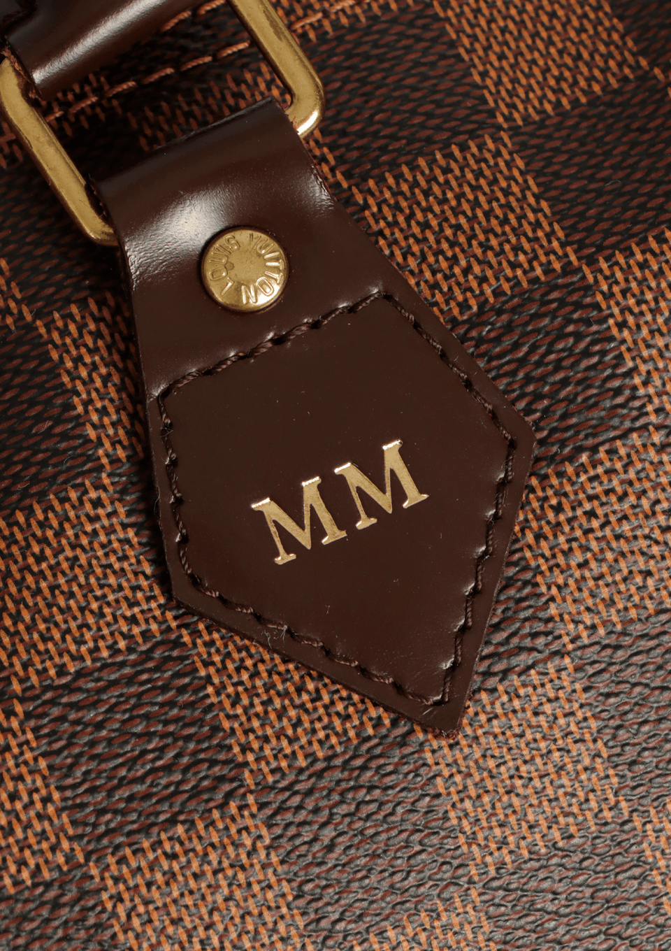 DAMIER ÉBÈNE SPEEDY 35 BANDOULIÈRE