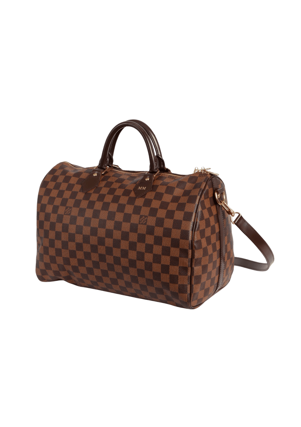DAMIER ÉBÈNE SPEEDY 35 BANDOULIÈRE