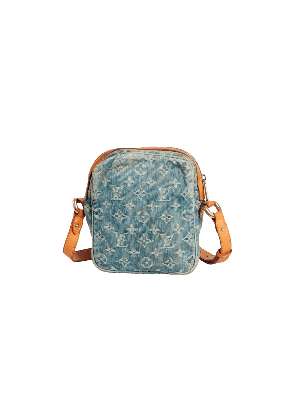 MONOGRAM DENIM CROSSBODY BAG