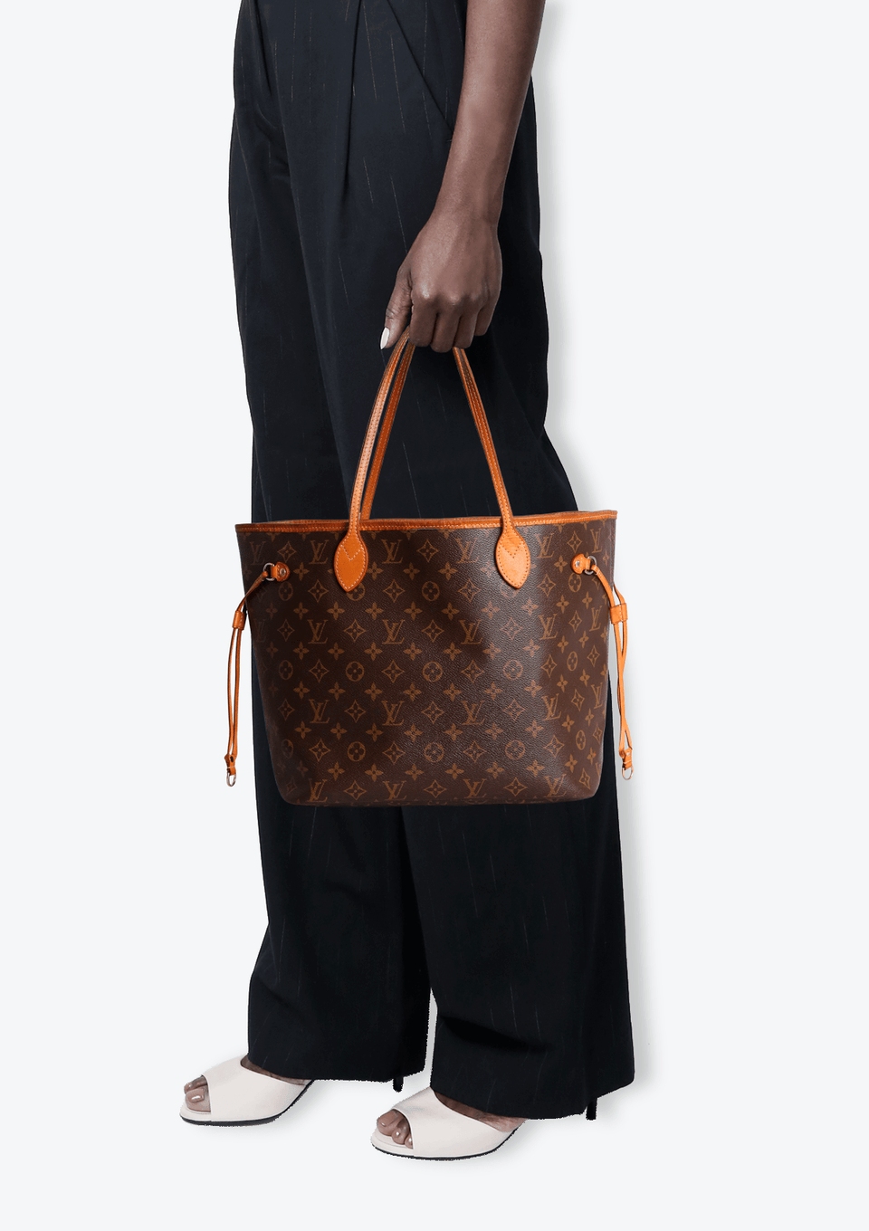 MONOGRAM NEVERFULL MM W/POUCH