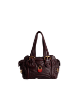 LEATHER HANDLE BAG