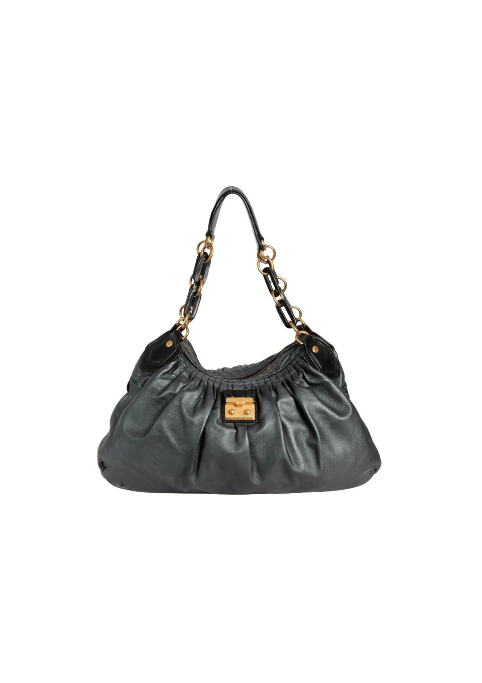 LEATHER HOBO BAG