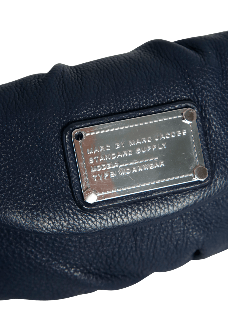 LEATHER FLAP BAG