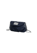 LEATHER FLAP BAG