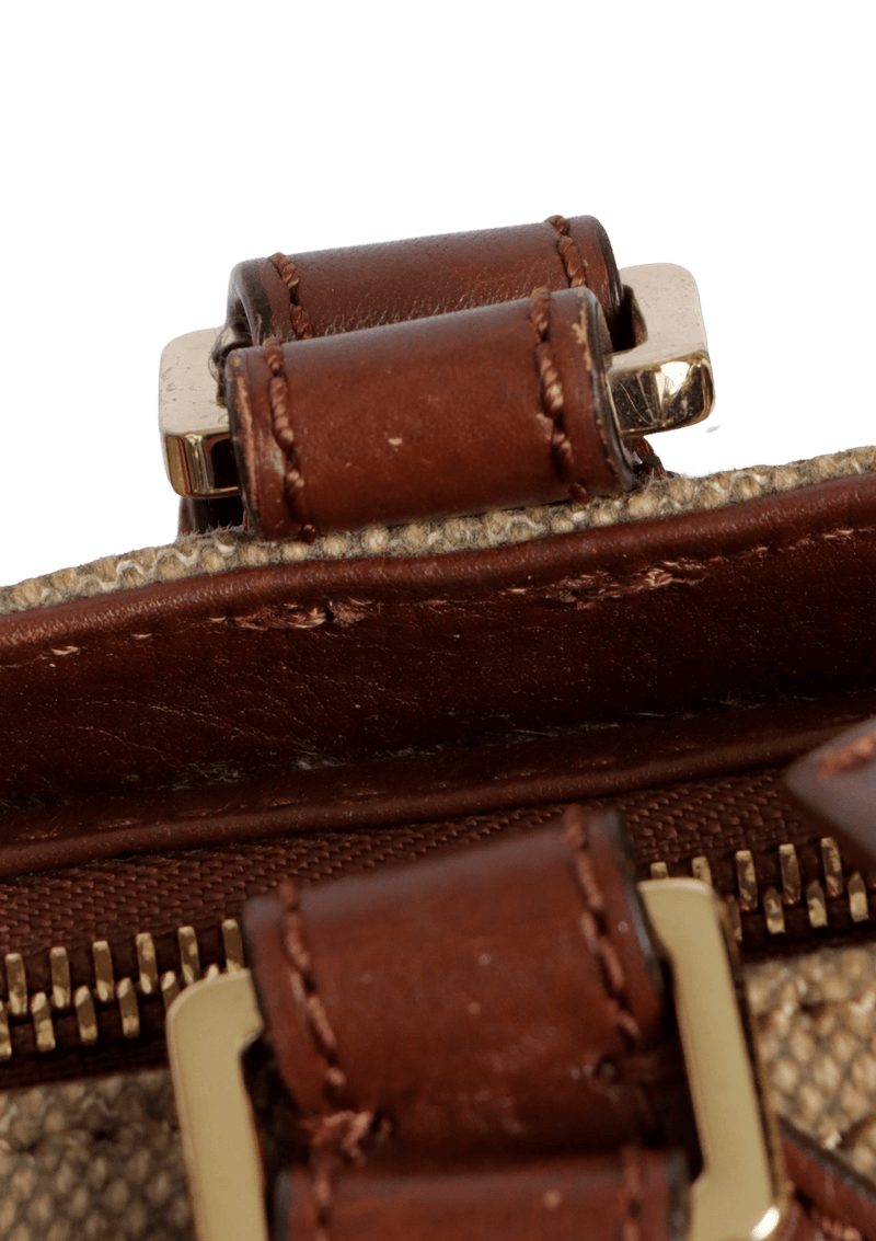 BELTED SATCHEL BAG