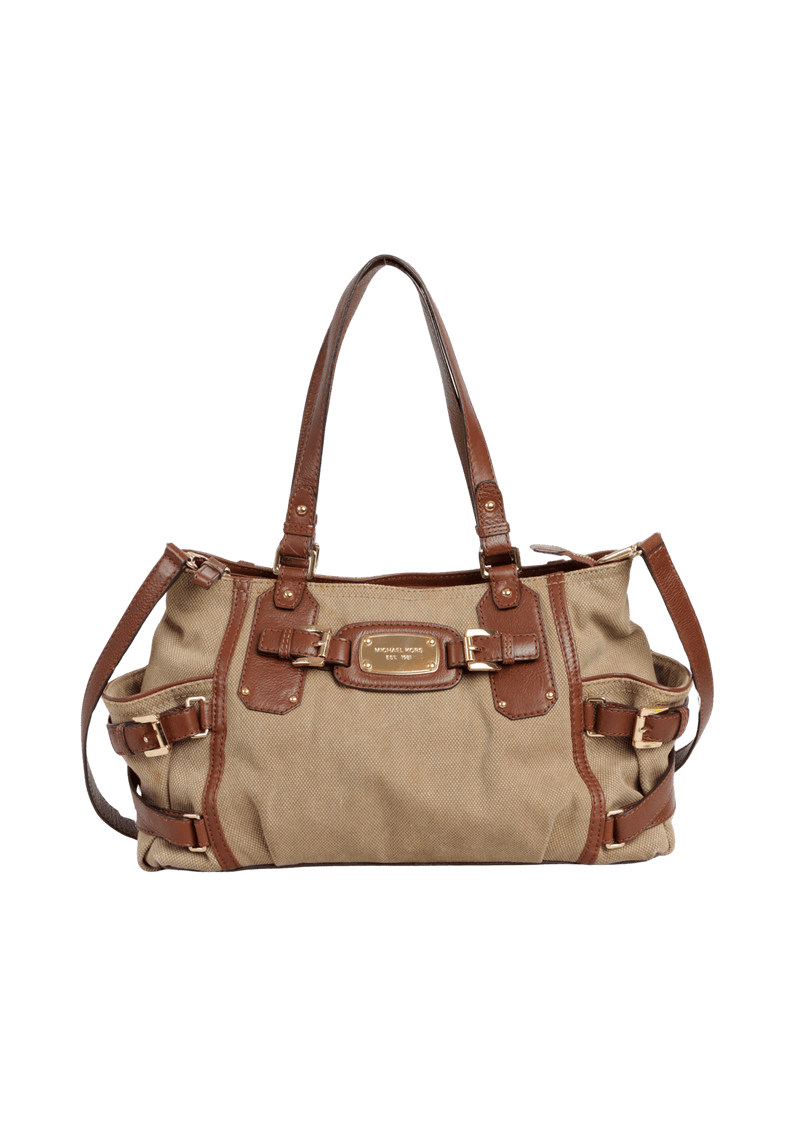 BELTED SATCHEL BAG