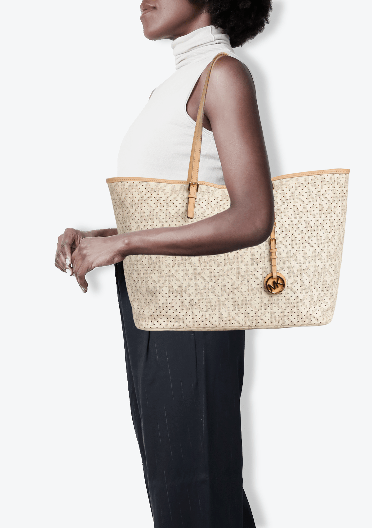 Kors Bags Bolsa Michael Kors Jet Set Travel Vanilla Bolsa Michael