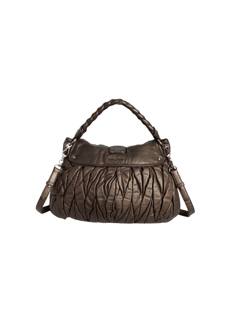 MATELASSE COFFER HOBO