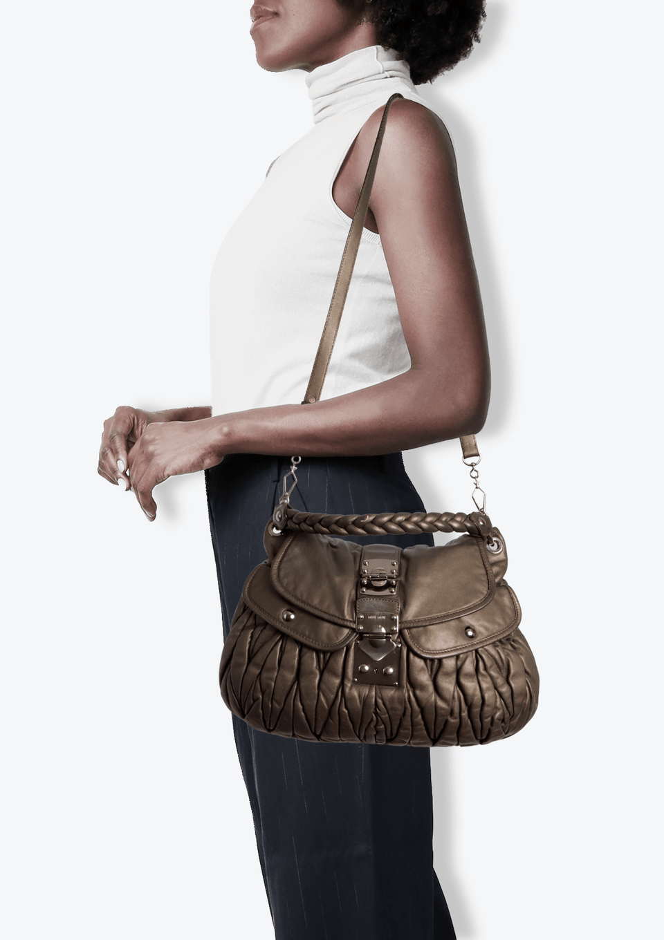MATELASSE COFFER HOBO