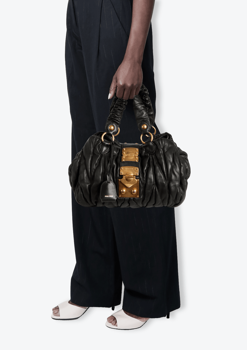 MATELASSE COFFER TOTE BAG