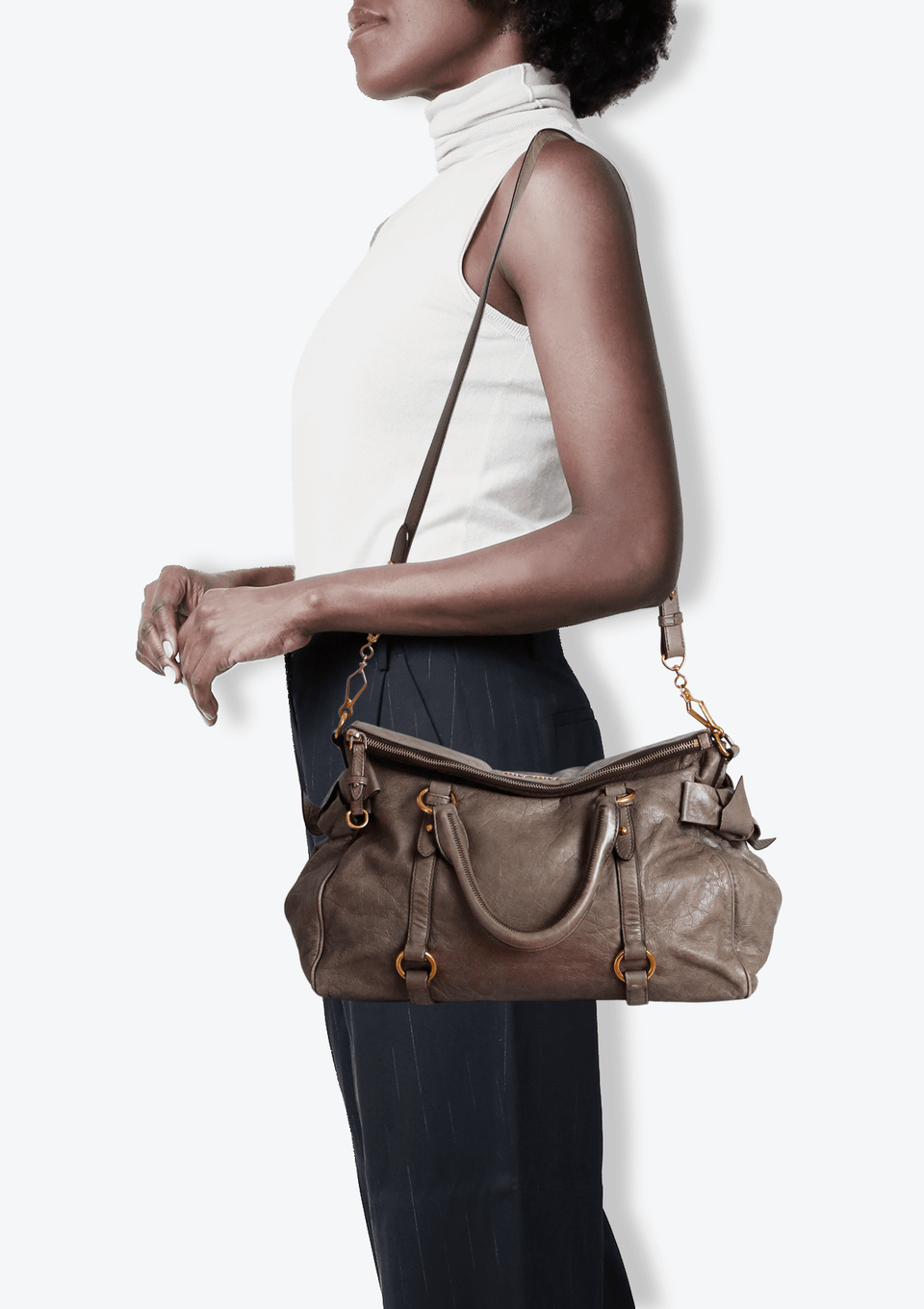 VITELLO LUX BOW BAG