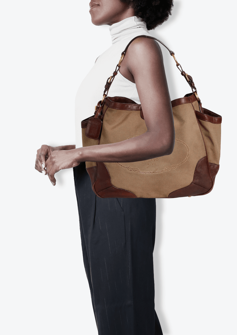 CANAPA LOGO HOBO BAG