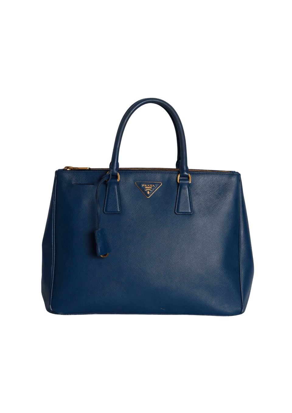 LARGE SAFFIANO LUX DOUBLE ZIP GALLERIA