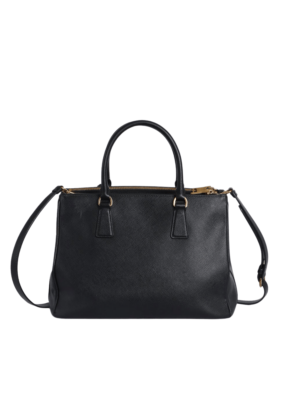 MEDIUM SAFFIANO LUX DOUBLE ZIP GALLERIA