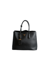 SAFFIANO CUIR DOUBLE TOTE