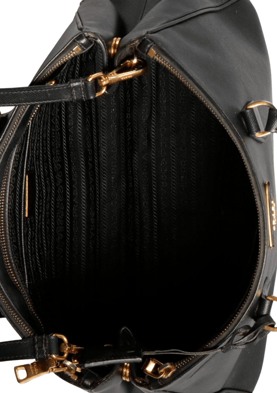 SAFFIANO LUX DOUBLE ZIP GALLERIA