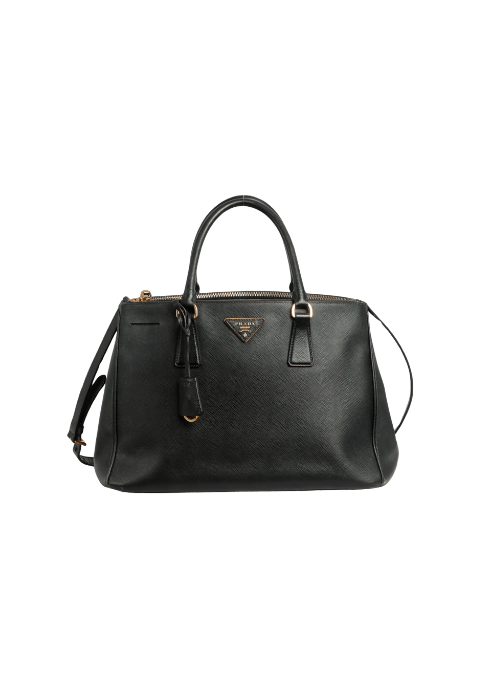 SAFFIANO LUX DOUBLE ZIP GALLERIA