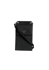 SAFFIANO PHONE HOLDER
