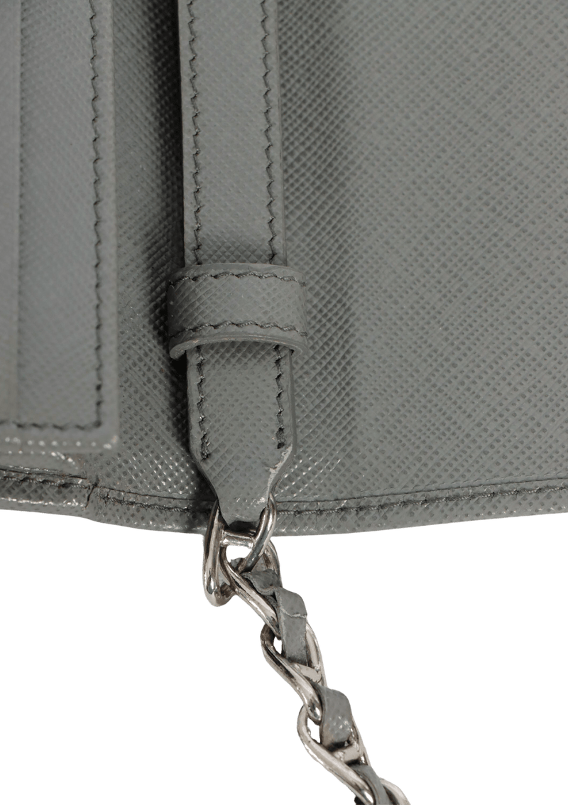 SAFFIANO WALLET ON CHAIN