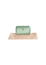 SATIN CLUTCH