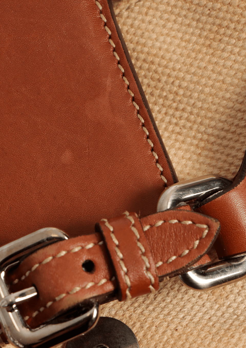 VINTAGE CANAPA GREZZA SHOULDER BAG