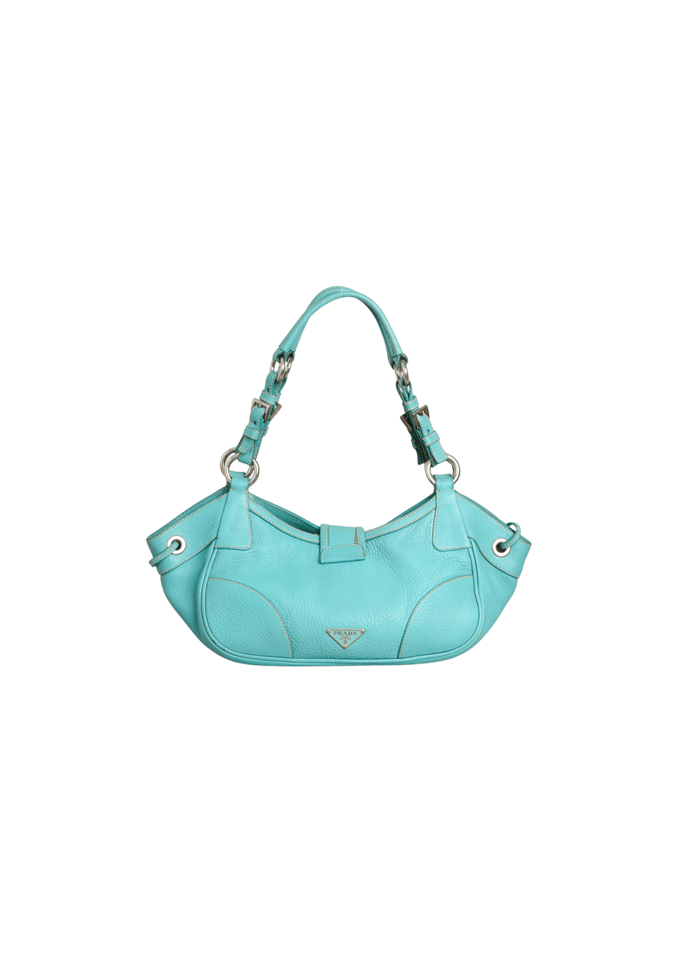 VINTAGE VITELLO DAINO BELTED SHOULDER BAG