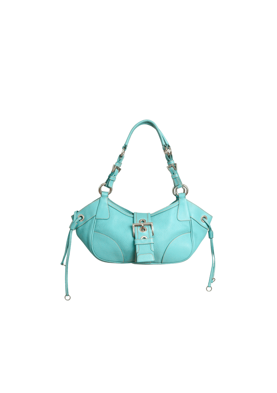 VINTAGE VITELLO DAINO BELTED SHOULDER BAG