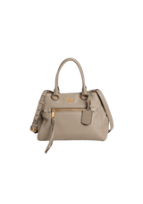 VITELLO DAINO FRONT ZIP BAG