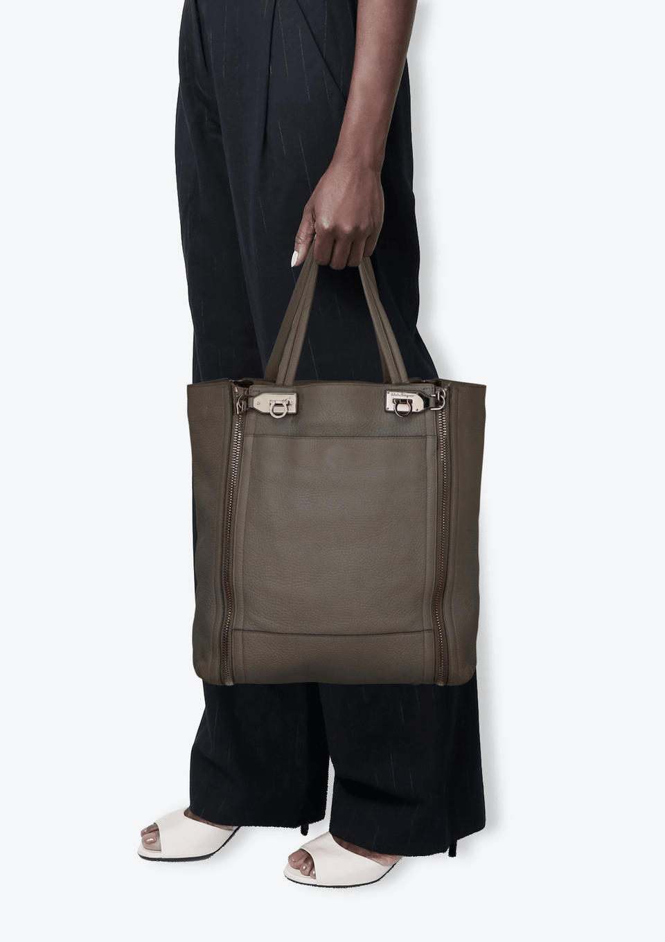 GANCIO LEATHER TOTE