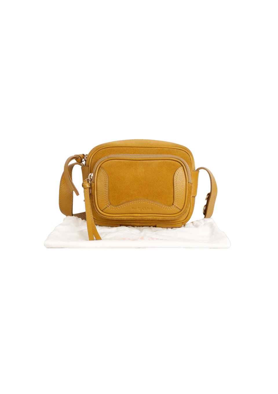 SUEDE CAMERA BAG