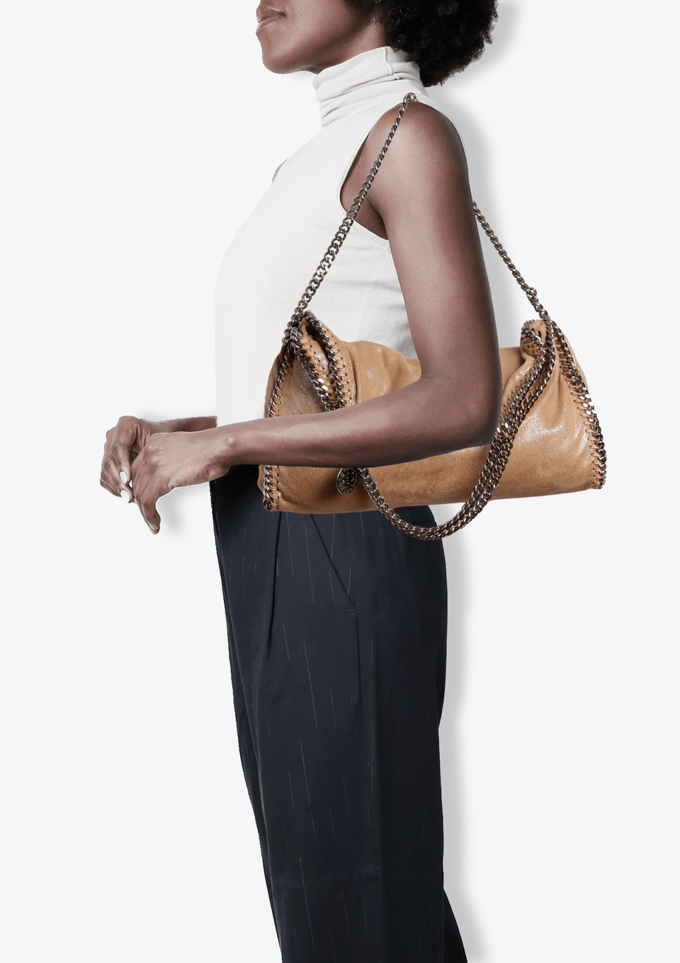 FALABELLA FOLD-OVER TOTE