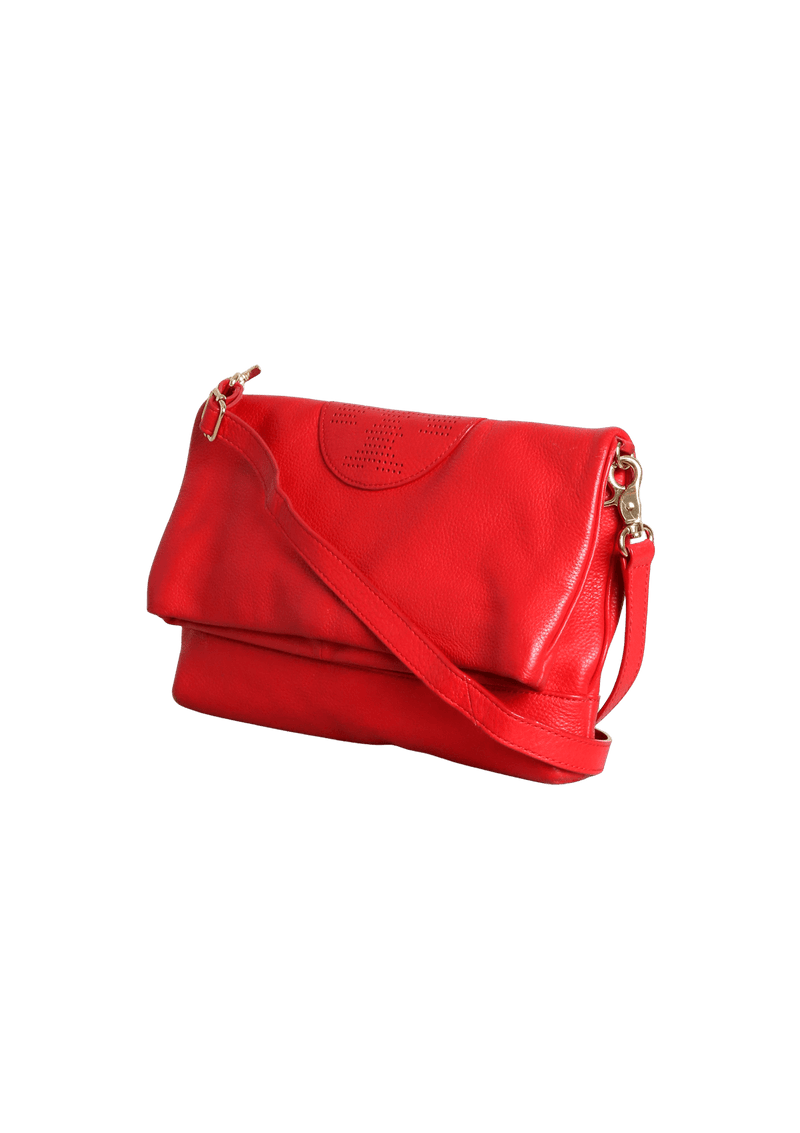 BOLSA TORY BURCH KIPP FOLD OVER BAG VERMELHO ORIGINAL Gringa