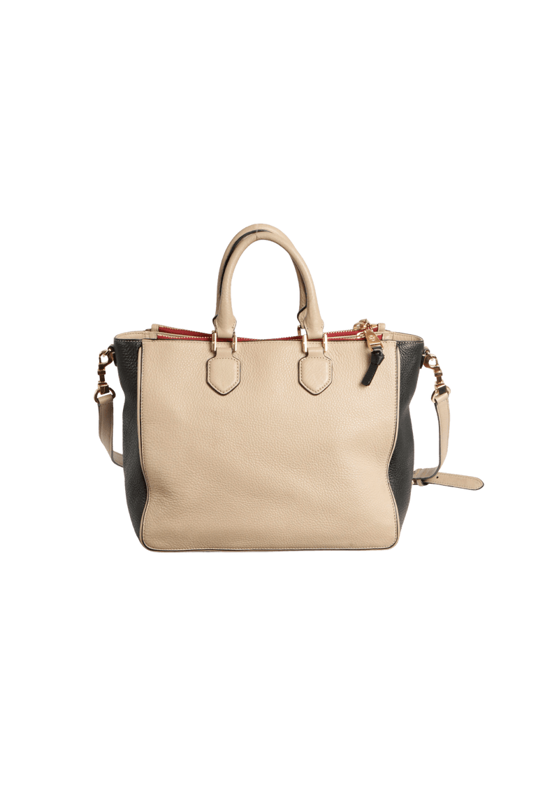 LEATHER SATCHEL BAG