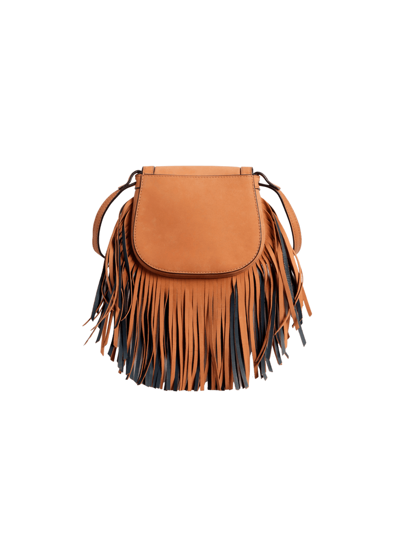 LILIUM MINI SADDLE FRINGE BAG