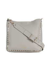 ROCKSTUD FLIP-LOCK MESSENGER BAG