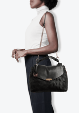 LEATHER SHOULDER BAG