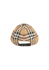 VINTAGE CHECK BASEBALL CAP P/M