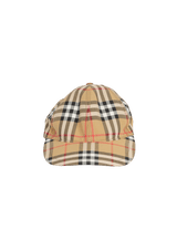 VINTAGE CHECK BASEBALL CAP P/M